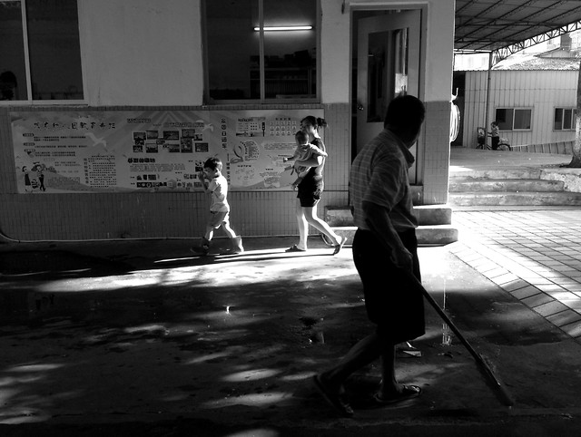 man-street-road-monochrome-people picture material