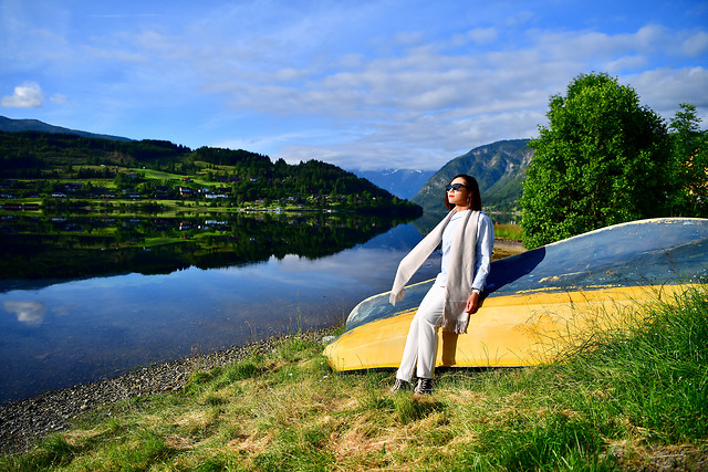 nature-landscape-grass-sky-water 图片素材