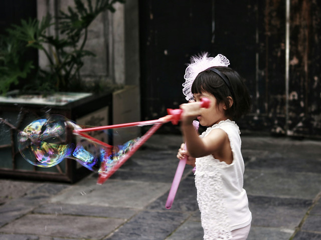 child-girl-people-woman-street picture material