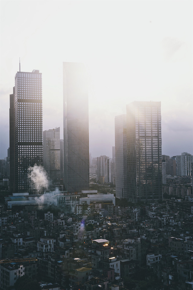 city-skyscraper-skyline-metropolitan-area-downtown 图片素材