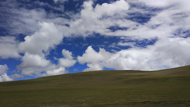landscape-no-person-sky-grassland-cloud 图片素材