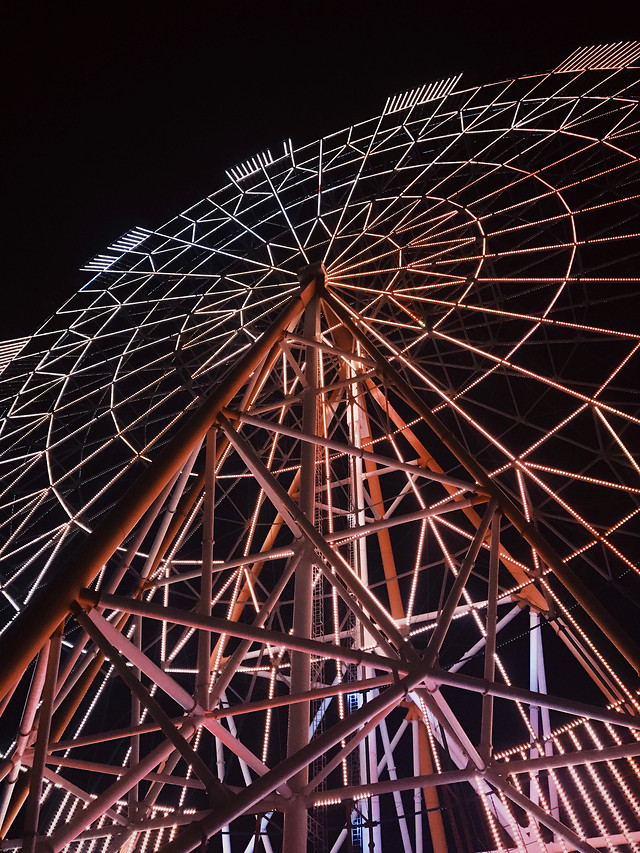 no-person-ferris-wheel-architecture-landmark-construction 图片素材