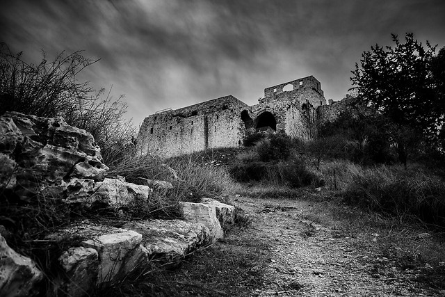 no-person-monochrome-abandoned-landscape-sky picture material