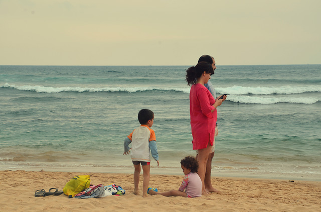 beach-seashore-sea-sand-water picture material