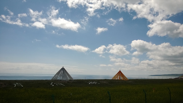 no-person-landscape-sky-tent-cloud picture material