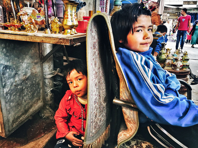 people-street-woman-wear-market picture material