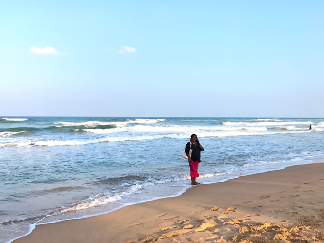beach-sand-sea-water-ocean 图片素材