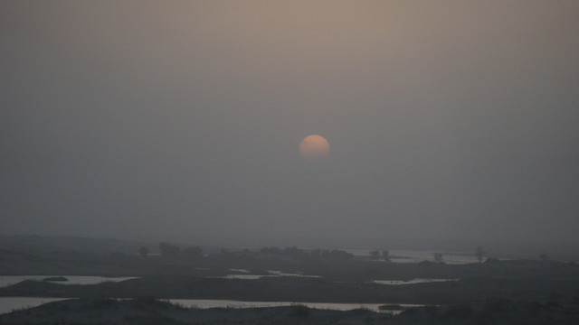 fog-landscape-moon-sky-no-person 图片素材