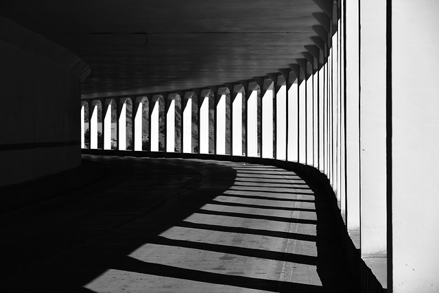 monochrome-architecture-no-person-light-street picture material