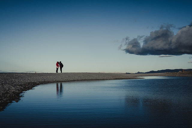 water-sunset-lake-sky-landscape 图片素材