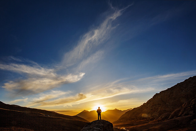 sunset-dawn-no-person-sky-mountain 图片素材