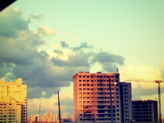 architecture-city-sunset-sky-no-person 图片素材