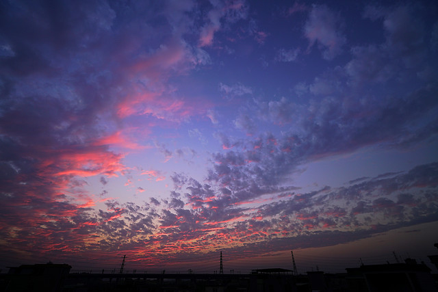 sky-sunset-no-person-landscape-afterglow picture material