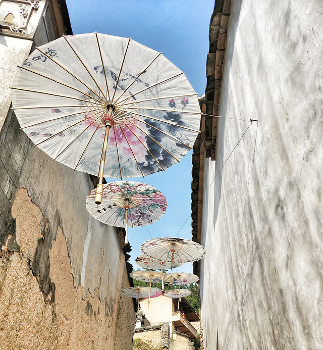 umbrella-old-traditional-travel-art picture material