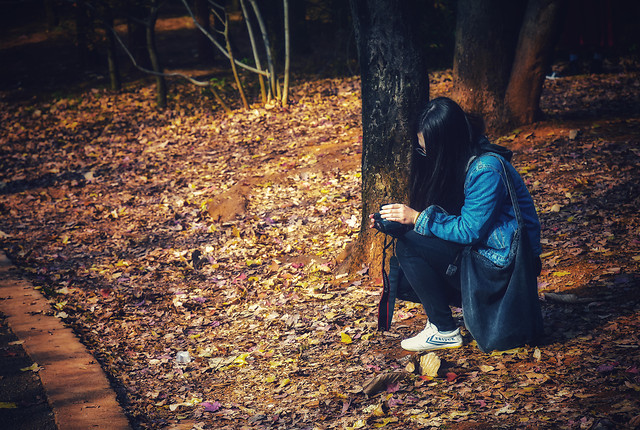 people-fall-one-adult-woman picture material