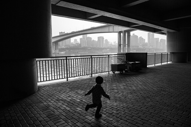 street-people-monochrome-city-man picture material