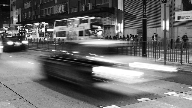 street-monochrome-blur-transportation-system-car 图片素材