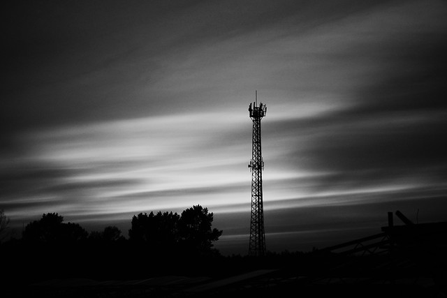 sunset-silhouette-sky-light-dawn 图片素材