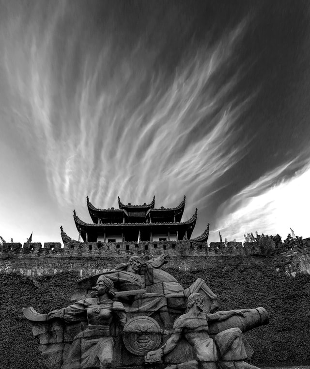 historical-sky picture material