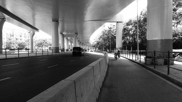 street-monochrome-road-light-no-person 图片素材