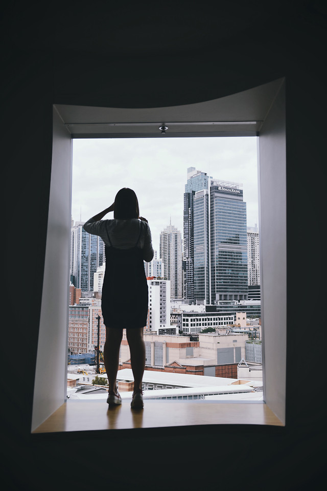 people-window-woman-architecture-city picture material