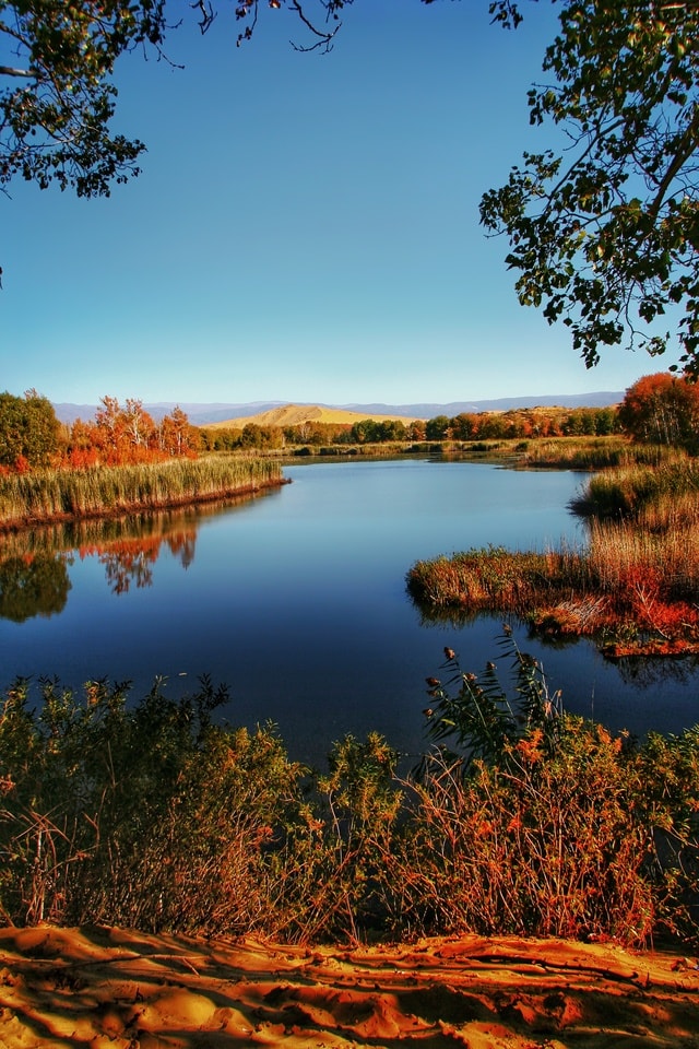 nature-reflection-natural-landscape-sky-water 图片素材
