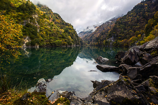 water-landscape-nature-fall-mountain 图片素材