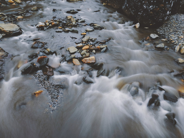 四姑娘山流水 图片素材