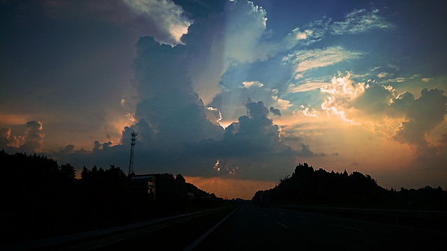 sunset-sky-evening-dawn-light 图片素材