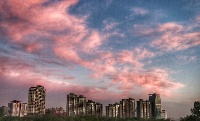 sky-skyline-city-cityscape-dawn 图片素材