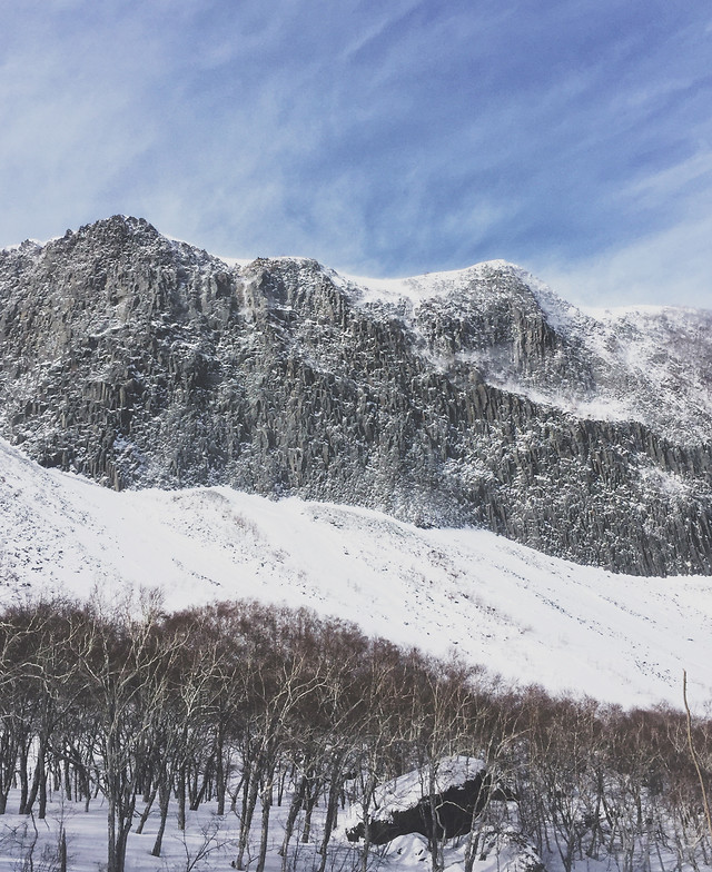 snow-mountain-winter-landscape-scenic picture material