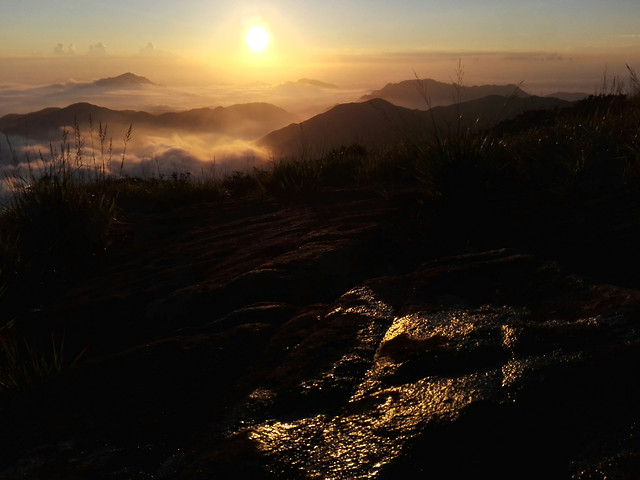 sky-dawn-sunset-evening-mountain 图片素材