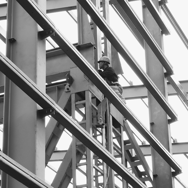 steel-step-expression-architecture-high 图片素材