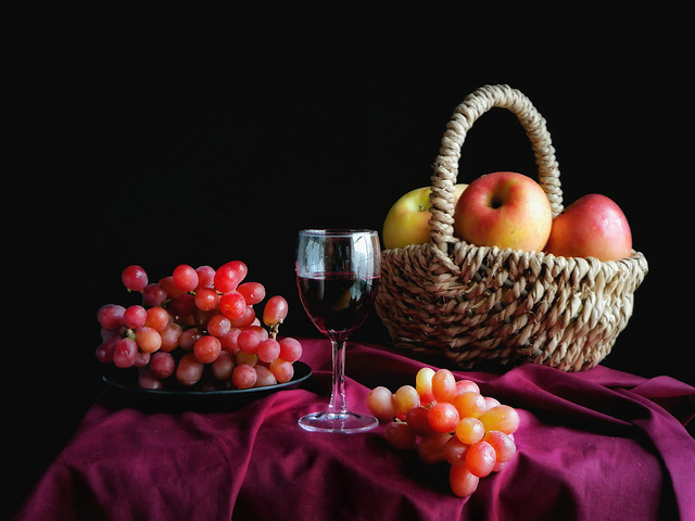 fruit-still-life-food-no-person-basket 图片素材