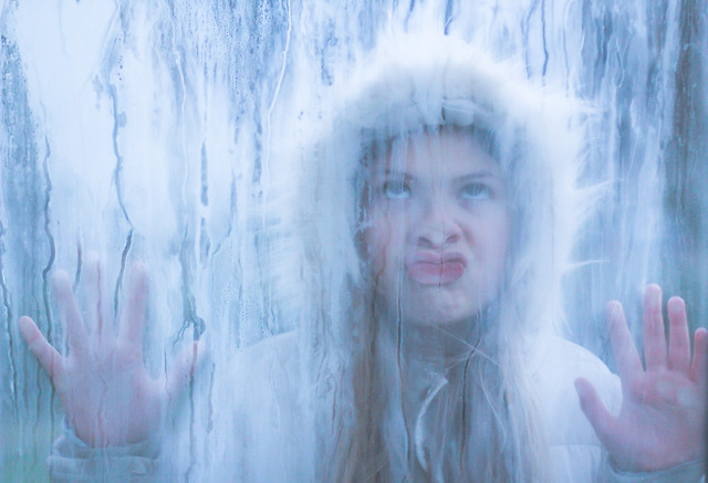 blue-face-winter-cold-frost 图片素材