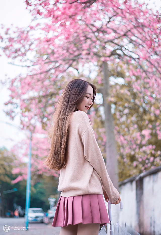 girl-fashion-woman-nature-flower 图片素材