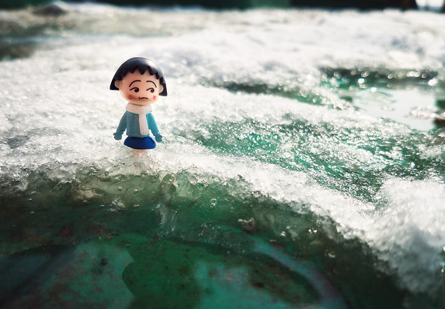 child-water-fun-wet-wave 图片素材