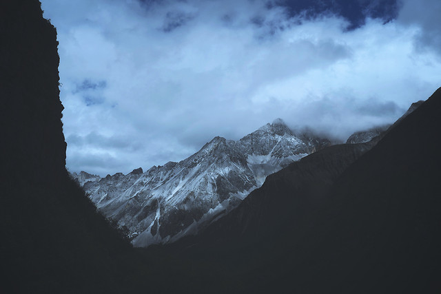 mountain-sky-snow-landscape-snow-mountain picture material