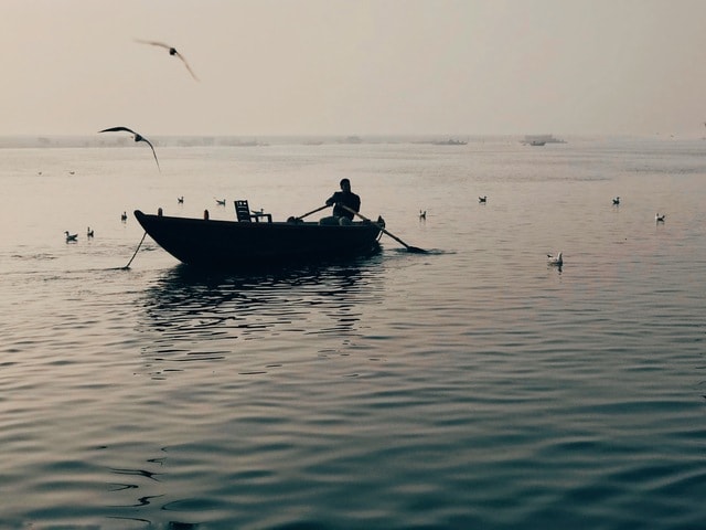 water-sea-ocean-boat-reflection 图片素材