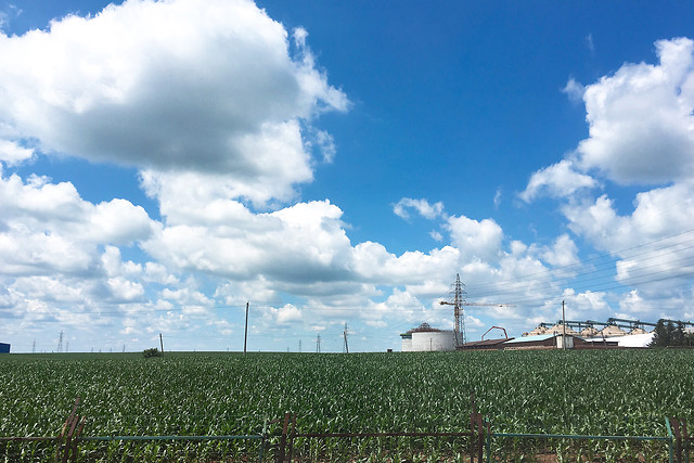 agriculture-no-person-farm-industry-sky 图片素材