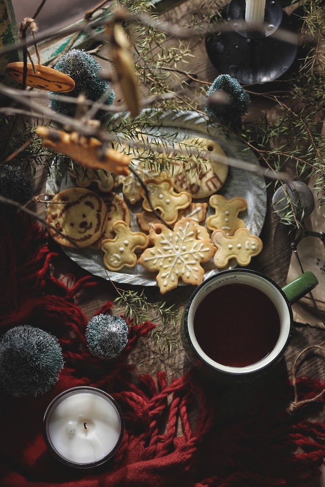 still-life-christmas-food-still-life-photography-painting 图片素材