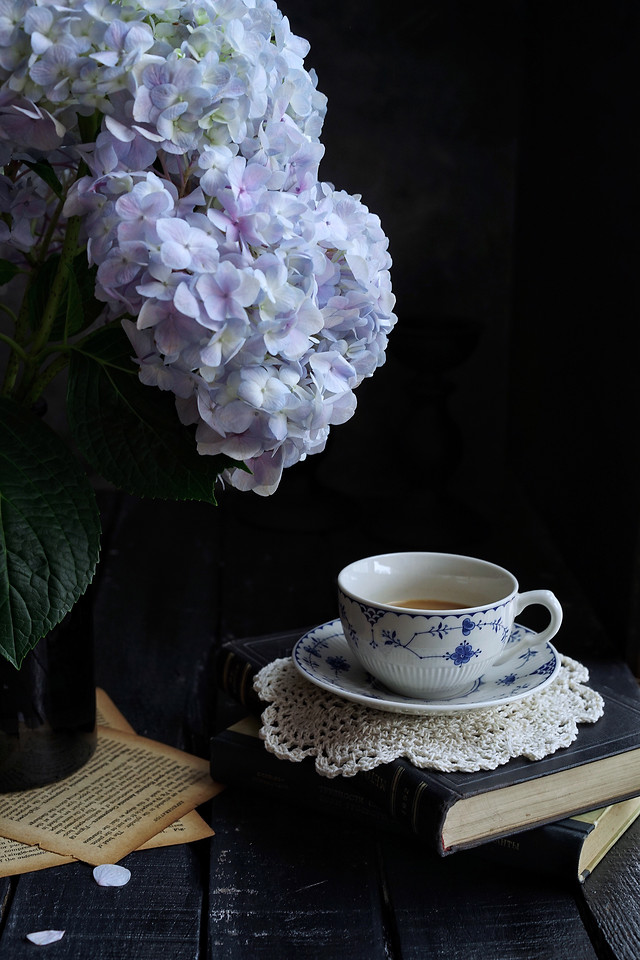 coffee-no-person-flower-cup-table 图片素材