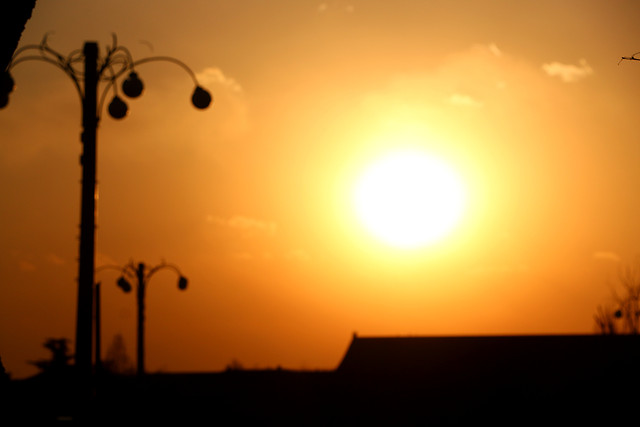 sunset-silhouette-sun-dawn-light 图片素材