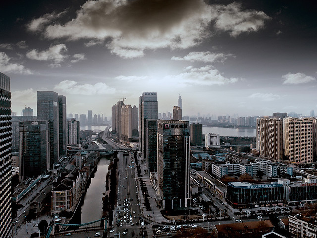 city-skyline-skyscraper-cityscape-downtown 图片素材
