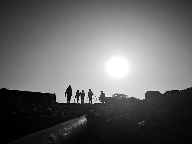 landscape-silhouette-sunset-light-dawn 图片素材