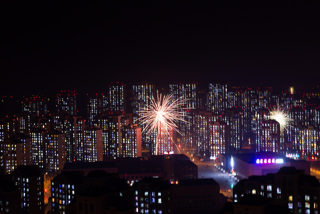 city-fireworks-travel-no-person-architecture 图片素材