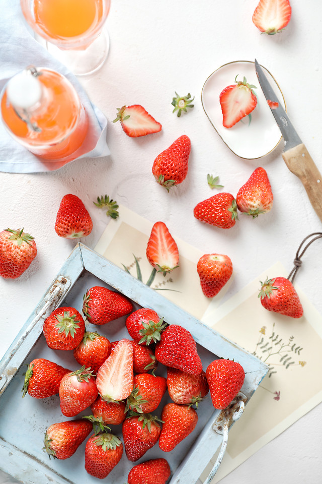 strawberry-fruit-berry-sweet-food 图片素材