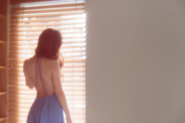 window-nude-portrait-people-one picture material