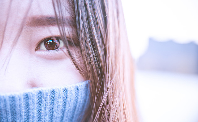 girl-portrait-hair-woman-eyebrow picture material