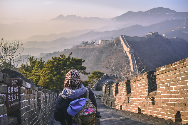landscape-travel-mountainous-landforms-people-mountain picture material